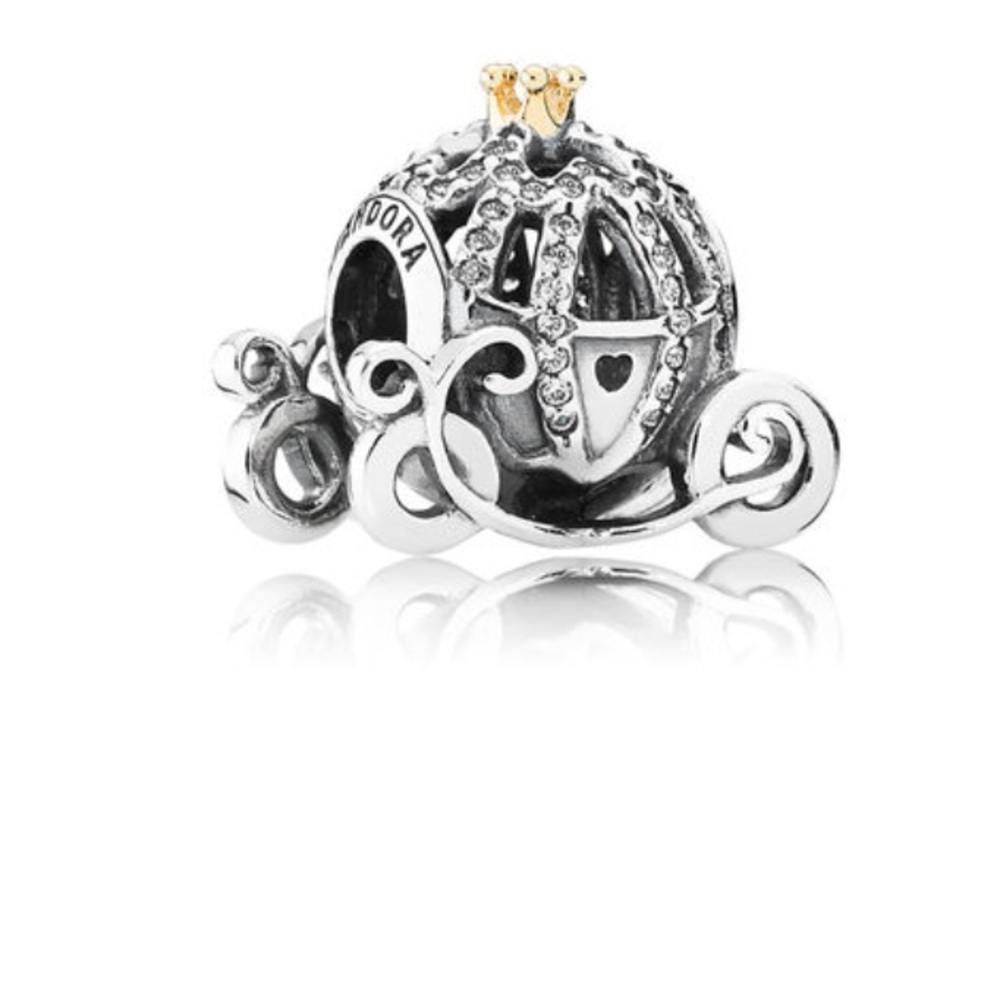 PANDORA Disney Cinderella Pumpkin Coach plus box